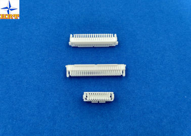 Cina 1.0mm Pitch Wire To Board SHLD Crimp Style Connectors Dengan Perangkat Pengunci Aman pemasok