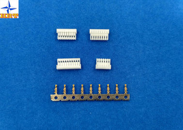 Cina 1A AC / DC PCB Wire Connectors , Wire To Board Connector Pitch 1.0mm With PA66 pabrik