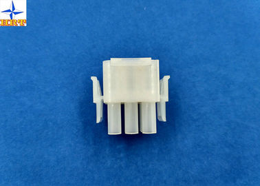 Cina 6.35mm Pitch Wire To Wire Connectors Triple Row PA66 Material Crimp type Power Connector pabrik